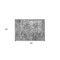 Homeroots 2' X 3' Gray Abstract Washable Non Skid Indoor Outdoor Area Rug 564260 - alternate 6