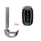 Aks Keys 2018 - 2022 Hyundai Emergency Key - KK12 BL-HYUNDAI-24 - alternate 1