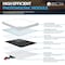 Mighty Max Battery 10 Watt 12 Volt, High Efficiency Monocrystalline Solar Panel With Solar Connectors MAX4142620 - alternate 3