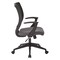 Office Star Products EM Series Screen Back Task Chair with "T" Arms, Fine Tune Ash EM51022N-K102 - alternate 2