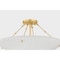 Hudson Valley Lighting Loburn Semi Flush in Aged Brass 7013-AGB - alternate 6