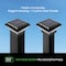 Home Zone Security Outdoor Solar Post Cap Lights for 3.5'' x 3.5'' and 4'' x 4'' Posts, Black, 2PK ELI1300G - alternate 6