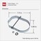 Oatey 4'' Galvanized Steel Clevis Hanger 335945 - alternate 3