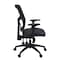 Regency Cosmo Ergonomic Mesh High-Back Multi-Function 3-Paddle Task Chair with Arms- Black 5110BK - alternate 4