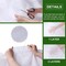 Wrightmaster 9.8 ft. x 29.5 ft. White Fabric Plant Protection Blanket for Cold Weather Reusable Frost Protection ZOR-DONGTAN - alternate 5