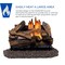 Duluth Forge Ventless Liquid Propane Gas Log Set - 18 in. Stacked Oak, 30,000 BTU, T-Stat Control DLS-L18T-2 DLS-N18T-1 - alternate 6