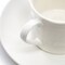 Elama Aspin 12 Piece 2.5 Ounce Porcelain Espresso Cup Set in White with Saucers ELM-ASPIN-ESPRESSO - alternate 6
