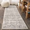 Jonathan Y Ferro Filigree Gray/Black 2 ft. x 8 ft. Runner Rug BMF108C-28 - alternate 1
