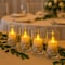 Elegani 24 pcs Flameless Tealight Candles-Warm White LED Flickering Lights, Free, Safe for Indoor Events PH-tealight-24-WWH - alternate 3