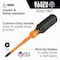 Klein Tools Insulated Screwdriver, Phillips, No 2, Black, Round 6936INS - alternate 9