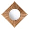 Bali & Pari Mosa Bohemian Pealed Grasscloth Accent Mirror 255-14040-ZORO - alternate 4