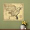 Homeroots 20" X 24" Eagle Map Of America C1833 Vintage  Poster Wall Art 391962 - alternate 3