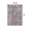 World Rug Gallery Vintage Inspired Machine Washable Non Slip Area Rug 3 ft 3 in x 5 Charcoal 6029CHARCOAL3X5 - alternate 7