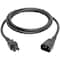 Eaton Tripp Lite Series Laptop Power Adapter Cord, C14 to C5 Adapter - 7A/125V or 2.5A/250V, 18 AWG, 6 P014-006 - alternate 3