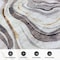 World Rug Gallery Contemporary Marble Washable Non Slip Runner Rug 2 ft x 8 ft Gray WR80GRAY2X8 - alternate 5