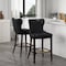 Manhattan Comfort Blair Barstool in Black, 2PK 2-BS023-BK - alternate 1