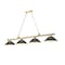 Z-Lite Cordon Heritage Brass 4 Light Billiard 2306-4HBR-SBRZ - alternate 1