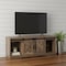 Homeroots 59in Brown Cabinet Enclosed Storage TV Stand 490375 - alternate 5