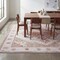Jonathan Y Eleanor Vintage Medallion Border Non-Slip Machine-Washable Cream/Terra 3 ft. x 5 ft. Area Rug VOR100G-3 - alternate 1