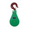 Mytee Products Snatch Block w/Hook WLL 8 Ton 8 in Sheave 3/4 inWire Rope Wrecker Roll Back Recovery SB8-8 - alternate 1