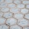 Apollo Tile 12x14 Bianco Carrara, Wooden Grey Marble Polished Floor and Wall Mosaic Tile 5.48 sqft/case, 5PK APLSV88G36A - alternate 5