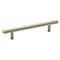 Amerock Bar Pulls 5-1/16 in 128 mm Center-to-Center Golden Champagne Cabinet Pull, 10PK 10BX40517BBZ - alternate 1
