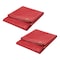 Mytee Products 8 ftx10 ft HD Red 18oz Vinyl Utility Tarp Waterproof, Multipurpose, Cars, Boats, Camper, 2PK VT18-8x10-REDx2 - alternate 1