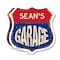 Signmission Sean's Garage, 18 inch X 18 inch, Plastic Sign, 2PK SHI-P-2PACK-18-383-SEAN - alternate 1