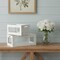 Homeroots Set of Two White Solid Wood Crate, 2PK 399668 - alternate 3