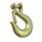 Mytee Products 8Pk G70 3/8in Clevis Slip Hook w/ Latch 6600 # WLL Trailer Safety Chain Hook, 8PK GH38-Lx8 - alternate 3