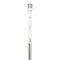 Simple Spaces Shower Curtain Rod, 7-1/2 lb, 36 to 63 in L Adjustable, 1 in Dia Rod, Steel, Brushed Nickel SD-SR36-BN - alternate 3