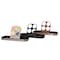 Hapco-Elmar KCH200BLK-Finishing Touches 4 Pod Holder and Amenity Tray, Black, PK 6 KCH200BLK - alternate 2