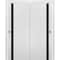 Sartodoors Sliding Closet Bypass Doors 36 x 84 inches, Planum 0040 White Silk with Black Glass, Sturdy Rails M PLANUM0040DBD-WS-3684 - alternate 4
