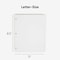 Zoro Select 3-Ring Binder Divider, Pk20 89415 - alternate 3