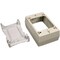 Legrand Cover Plate Raceway, PN03, PN05, PN10 Series, 2 Channel, 3 in W, 1-3/4 in H, 4-3/4 in L, Ivory PSB1V - alternate 1