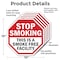 Signmission Stop Smoking This Is a Smoke Free F, 10 inch X 10 inch, Aluminum Metal Signs, 5PK OC-A-5Pack-10-88 - alternate 4