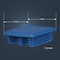 Newhouse Electric Blue PVC Universal End Cap for 1-5/8 in. 12 Gauge Metal Strut Channels, 2PK ECA-2PK - alternate 4