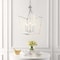 Jonathan Y Camden 16" 5-Light Iron Classic Midcentury Pendant Lantern, Chrome JYL7562B - alternate 10