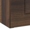 Homeroots 40" Dark Brown Wood Freestanding Bathroom Vanity With White Sink And Two Drawers 627388 - alternate 3