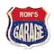 Signmission Ron's Garage, 18 inch X 18 inch, Plastic Sign, 2PK SHI-P-2PACK-18-383-RON - alternate 1