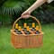 Wickerwise Wickewise Indoor and Outdoor 6 Bottle Wine and Beverage Wicker Tote Basket - Perfect for Beer,  QI004719 - alternate 8