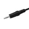 Monoprice Stereo Plug/2 Rca Plug Cable, Black, 6 ft. 665 - alternate 3
