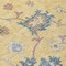 Homeroots 8' Gold Brown And Blue Round Floral Washable Indoor Outdoor Area Rug 606154 - alternate 3