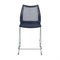Flash Furniture HERCULES Navy Stack Counter Stool with Air-Vent Back and Gray Powder Coated Sled Base RUT-498A-CS-NV-GG - alternate 6