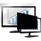 Fellowes Privacy Filter, Blackout, 27" Wide-screen, 16:9, Black 4815001 - alternate 1