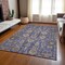 Homeroots 5' X 8' Purple Beige And Taupe Oriental Washable Indoor Outdoor Area Rug 582123 - alternate 5