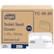 Tork Toilet Seat Cover, 1/2 Fold, White, 250 Sheets TC0020 - alternate 1
