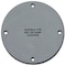 Hubbell 2-Gang Gray Non-Metallic Weatherproof Box, (3) 1/2 in Hubs HBL6082 - alternate 2