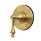 Kingston Brass Single-Handle Six-Way Diverter Valve with Round Trim Kit, Brushed Brass KS4037AL - alternate 1