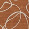 Homeroots 9' X 12' Copper And Ivory Abstract Washable Indoor Outdoor Area Rug 597509 - alternate 6
